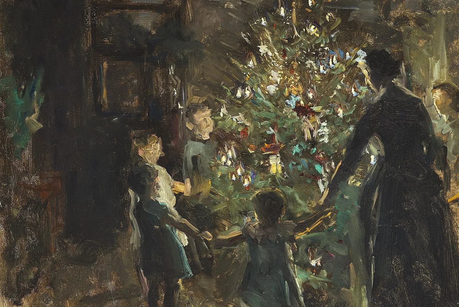 Stille nacht (Glade jul, 1891) – Viggo Johansen