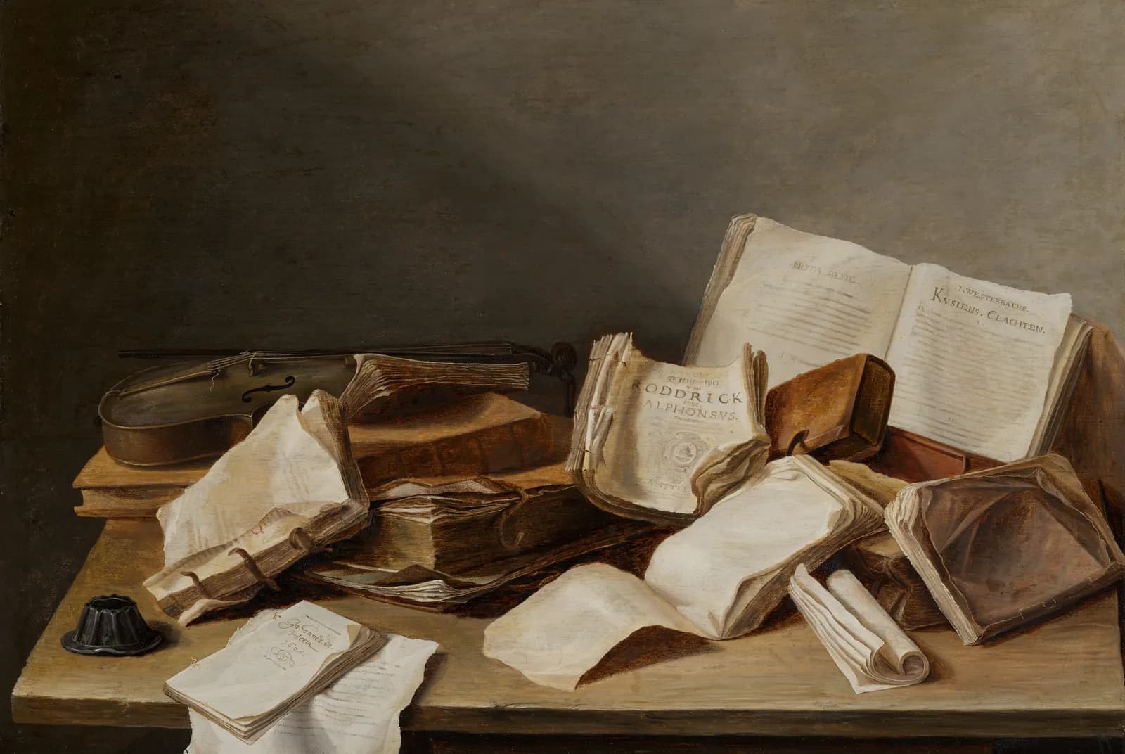 Stilleven met boeken – Jan Davidsz. de Heem