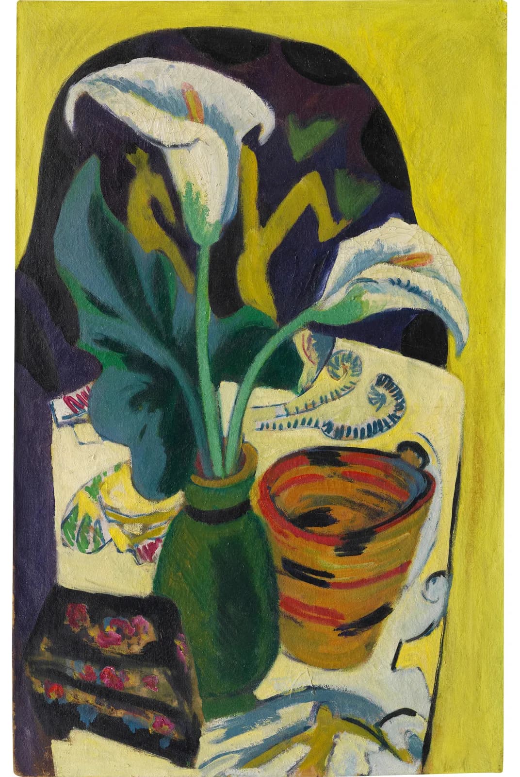 Stilleven met calla – Ernst Ludwig Kirchner