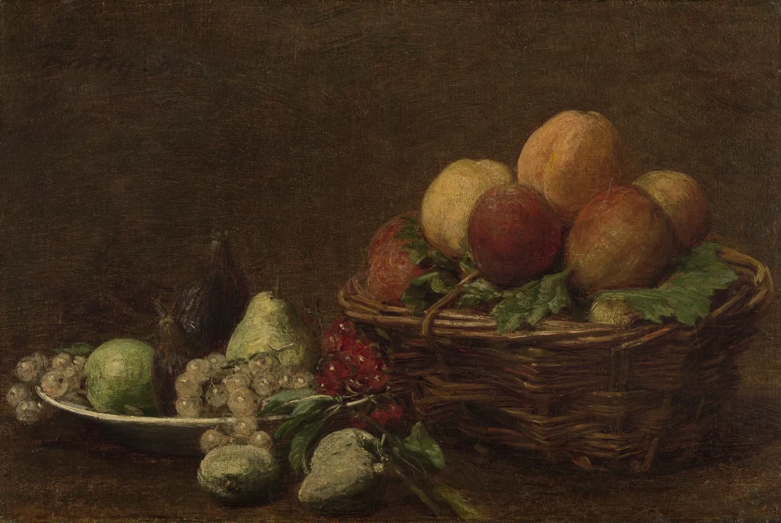 Stilleven met fruit – Henri Fantin-Latour