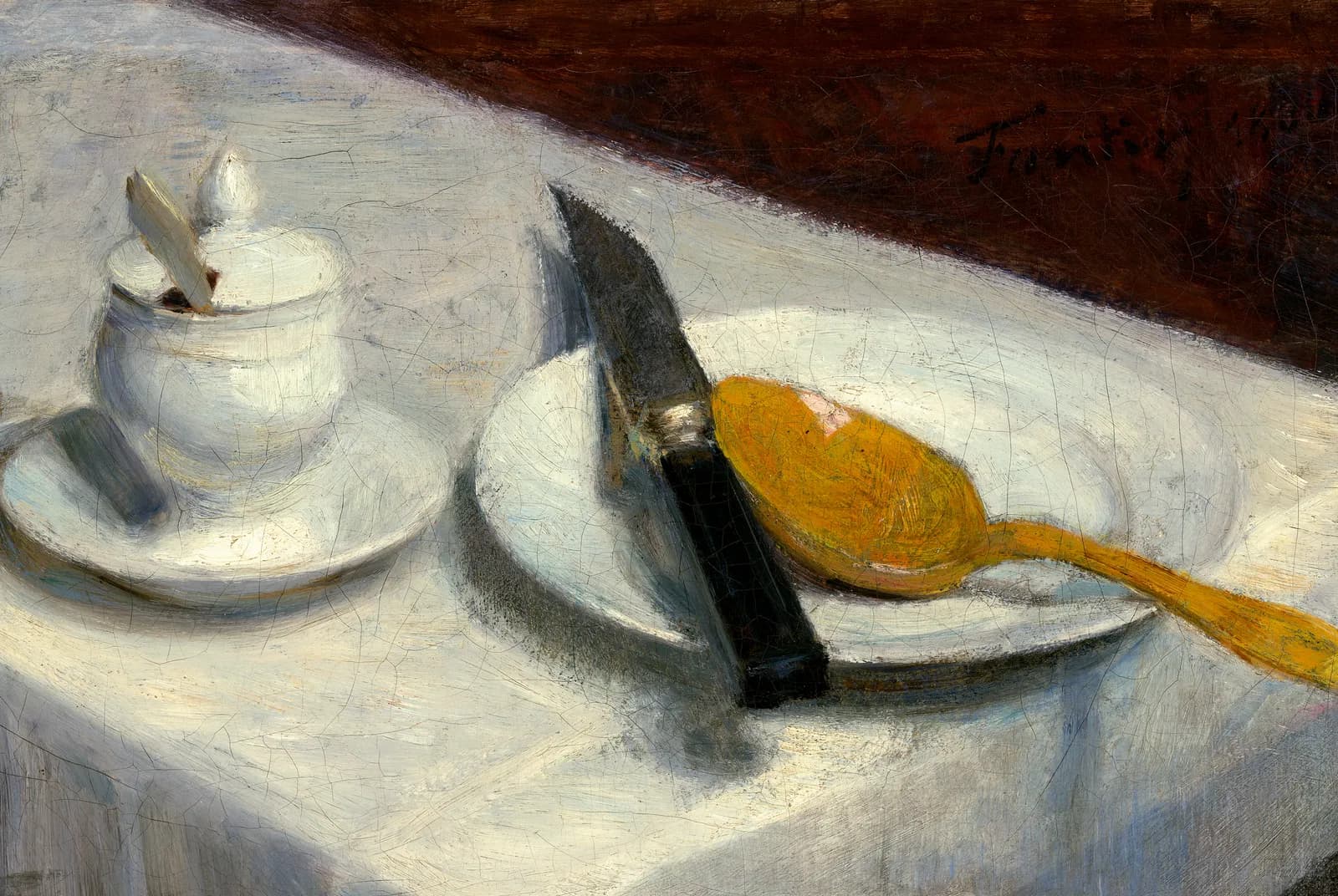 Stilleven met mosterdpotje – Henri Fantin-Latour