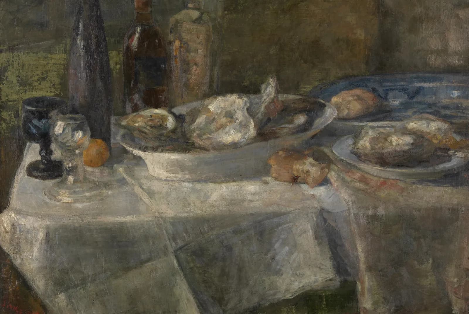 Stilleven met oesters – James Ensor
