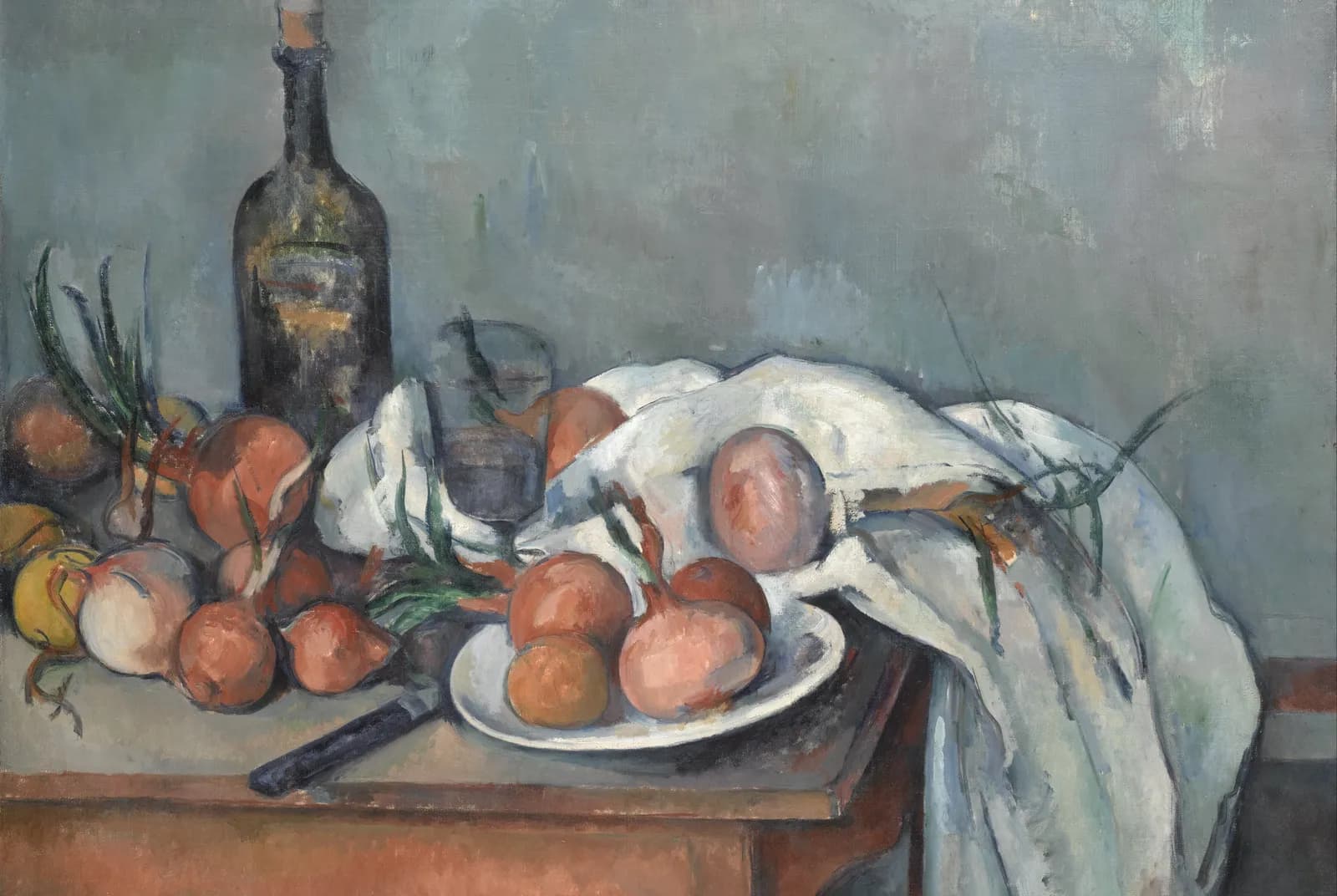 Stilleven met uien – Paul Cézanne
