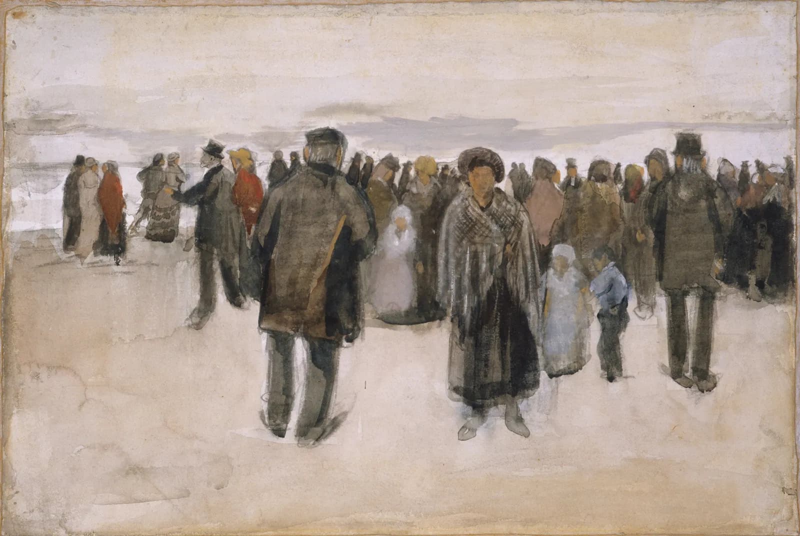 Strand bij Scheveningen – Vincent van Gogh