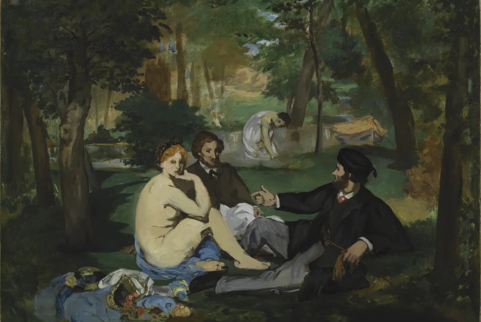 Studie voor het ontbijt in het gras – Édouard Manet