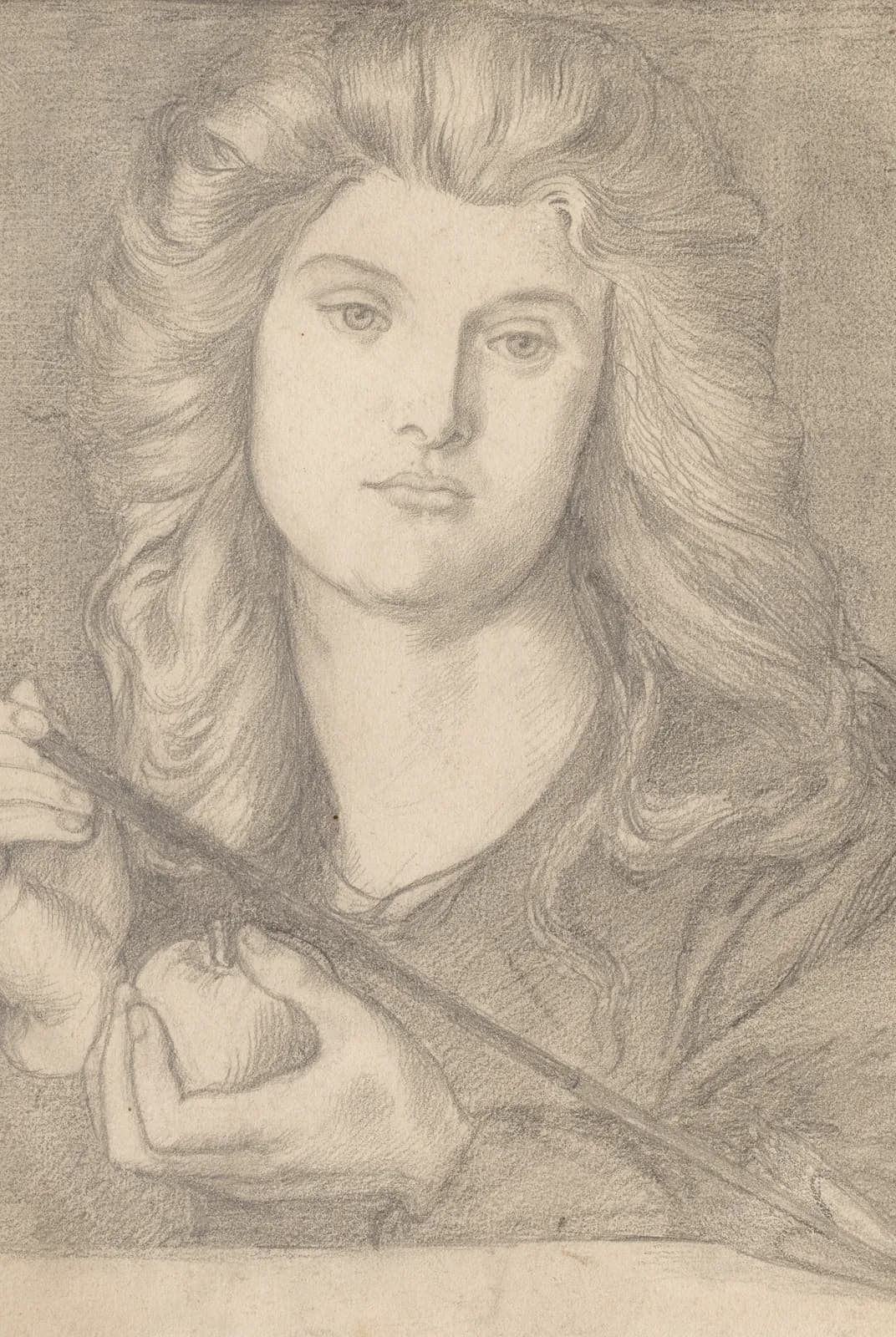 Studie voor Venus Verticordia – Dante Gabriel Rossetti