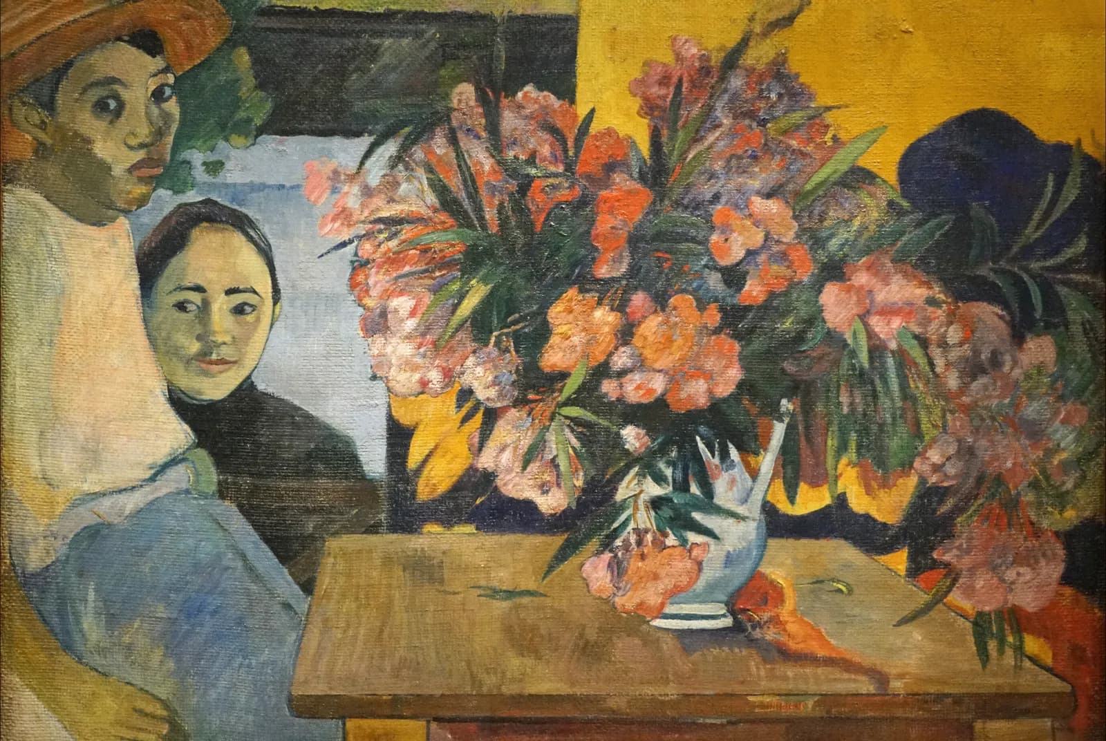 Te Tiare Farani (Franse bloemen) – Paul Gauguin