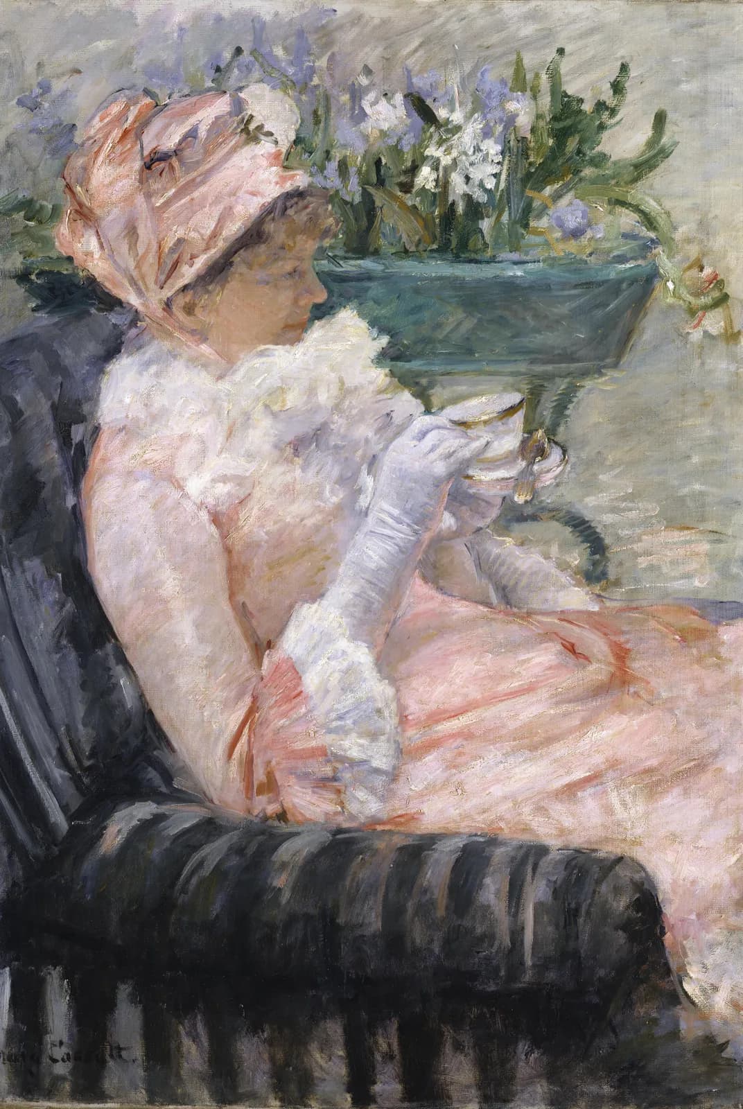 The Cup of Tea – Mary Cassatt