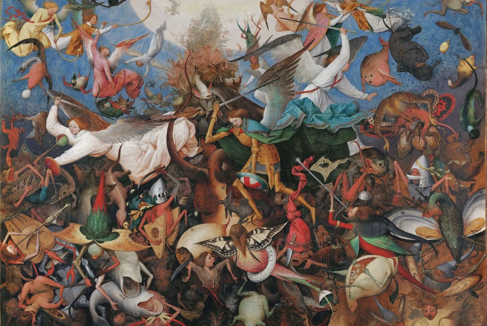 De val van de opstandige engelen – Pieter Bruegel