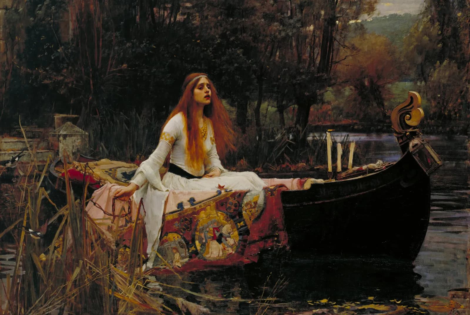 The Lady of Shalott (1888) – John William Waterhouse