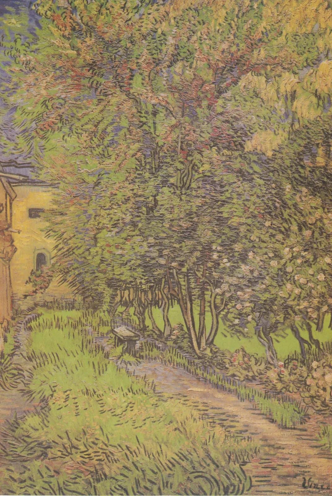 Tuin van het hospitaal Saint-Paul – Vincent van Gogh