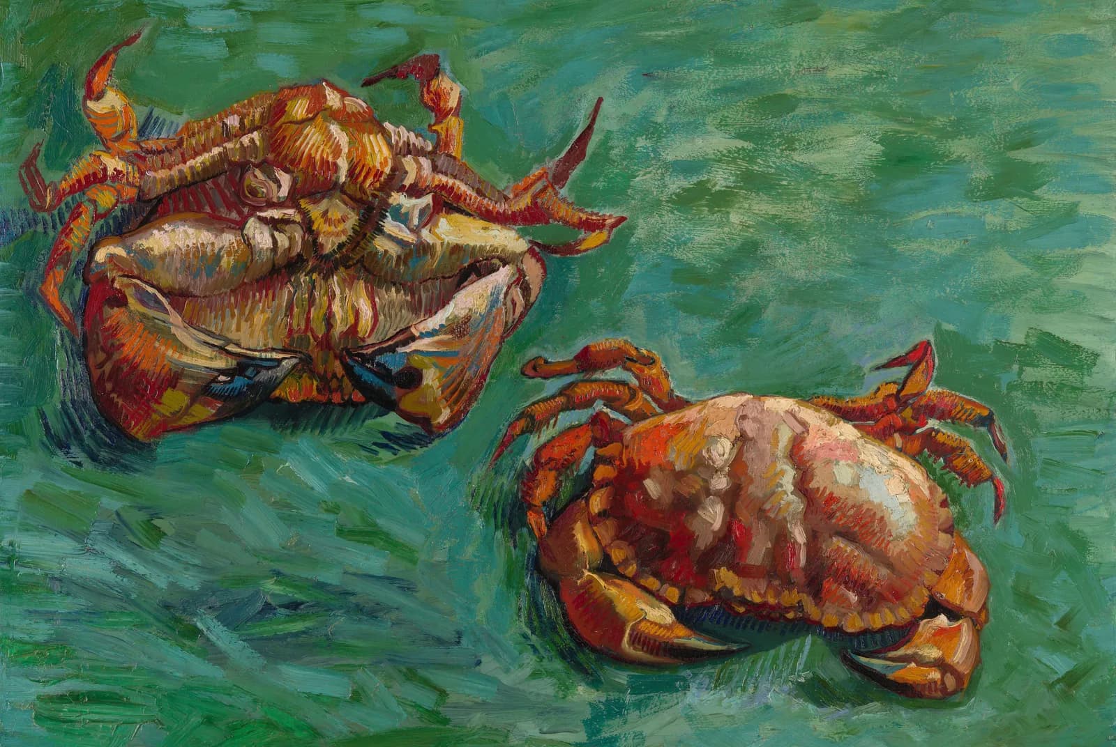 Twee krabben – Vincent van Gogh
