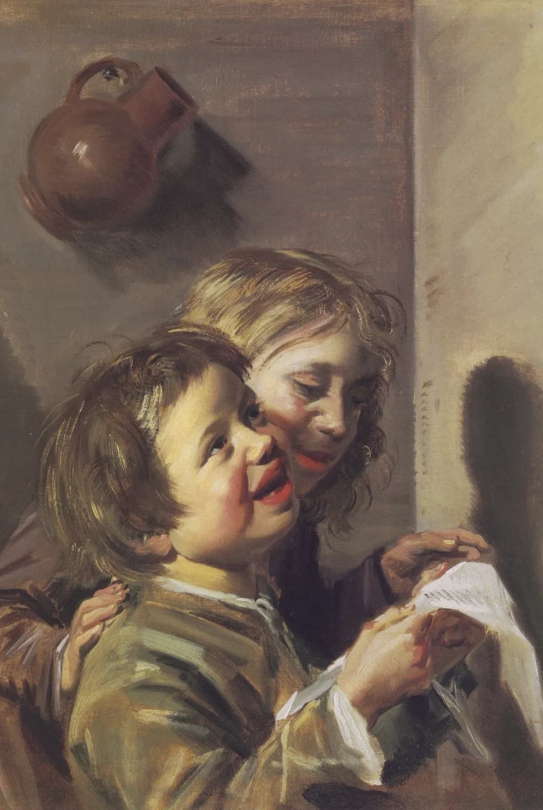 Twee zingende jongens – Frans Hals