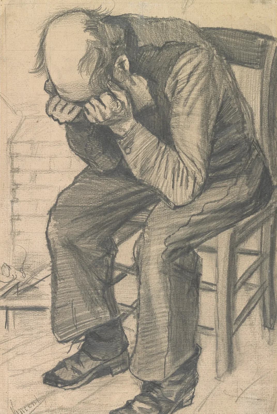 Uitgeput – Vincent van Gogh