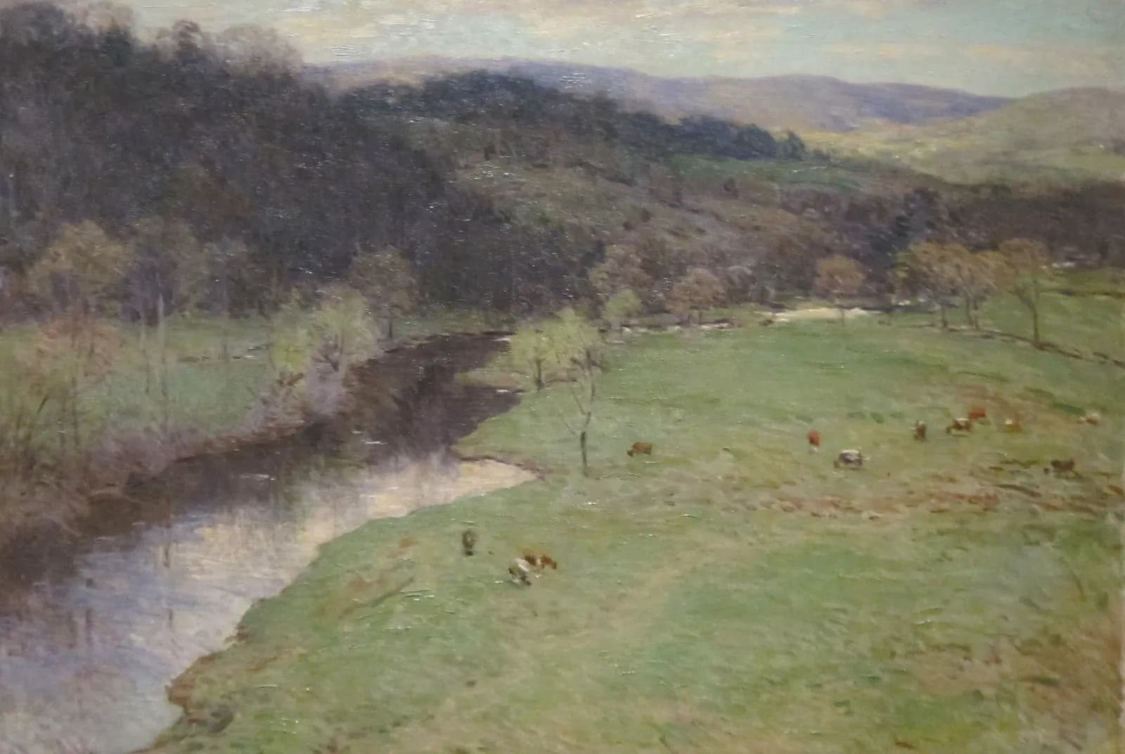 Vallei in de lente – Willard Metcalf