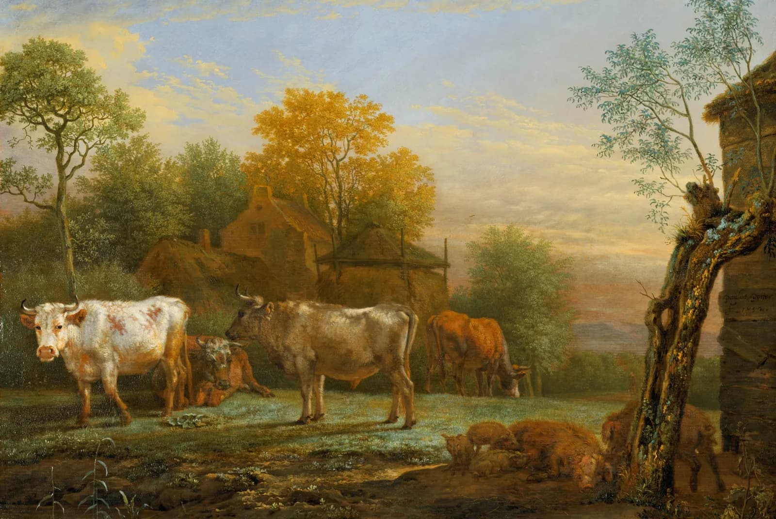 Vee in een weide – Paulus Potter