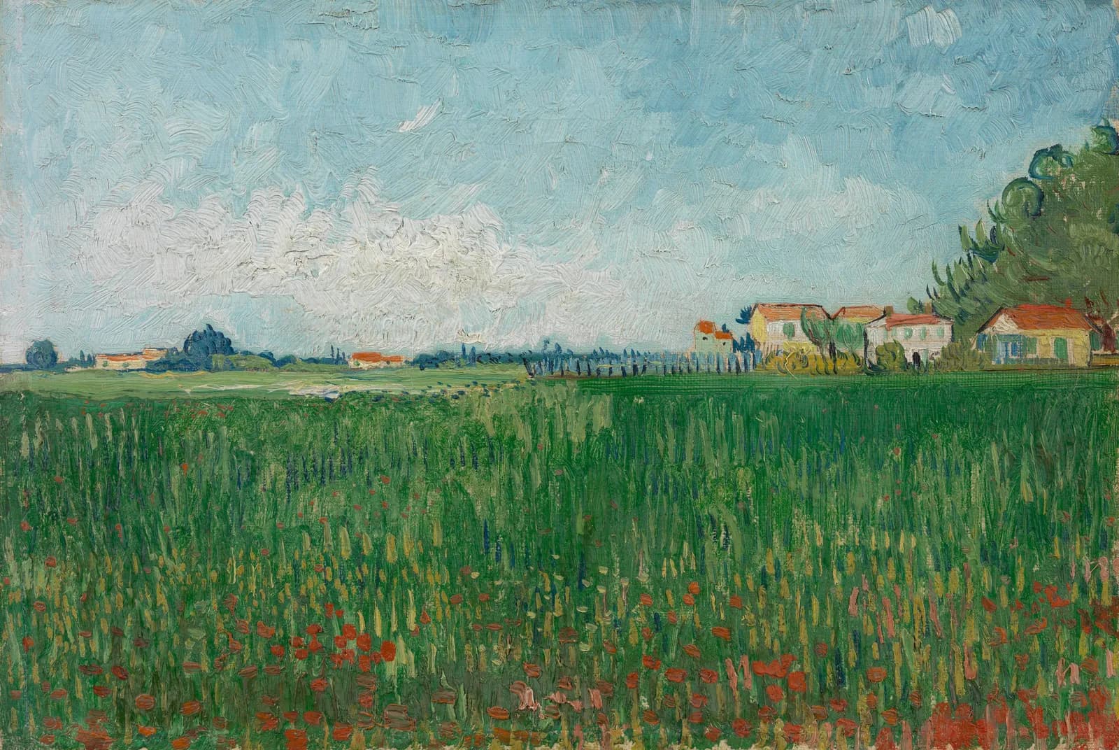 Veld met klaprozen – Vincent van Gogh
