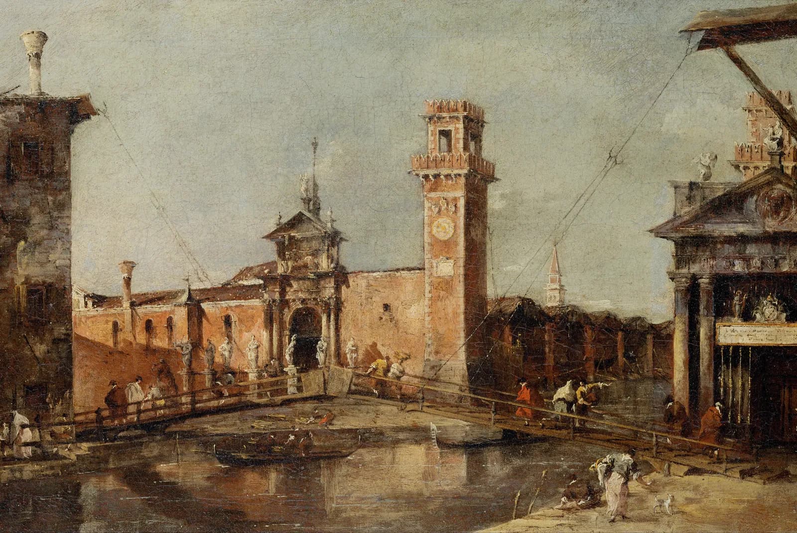 Venetiaans Kanaalgezicht – Francesco Guardi
