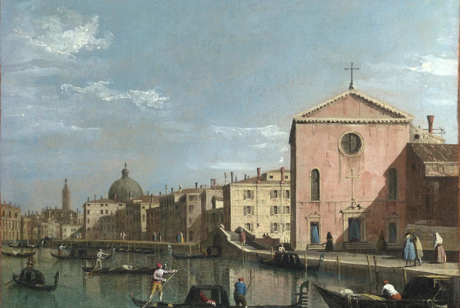 Venetiaanse gracht – Canaletto