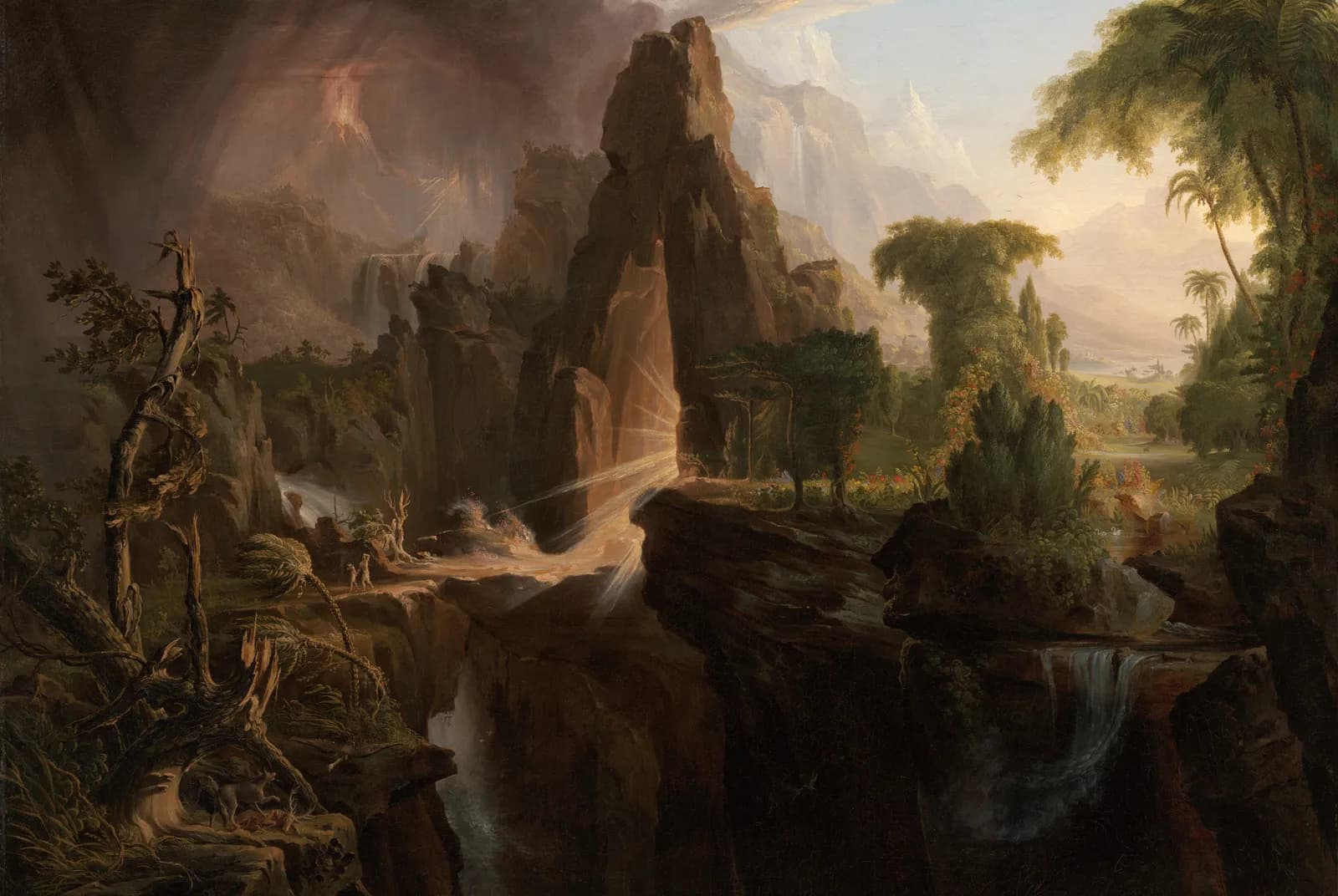 Verdrijving uit het paradijs – Thomas Cole