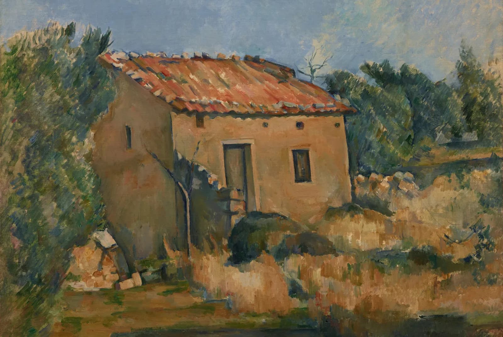 Verlaten huis bij Aix-en-Provence – Paul Cézanne