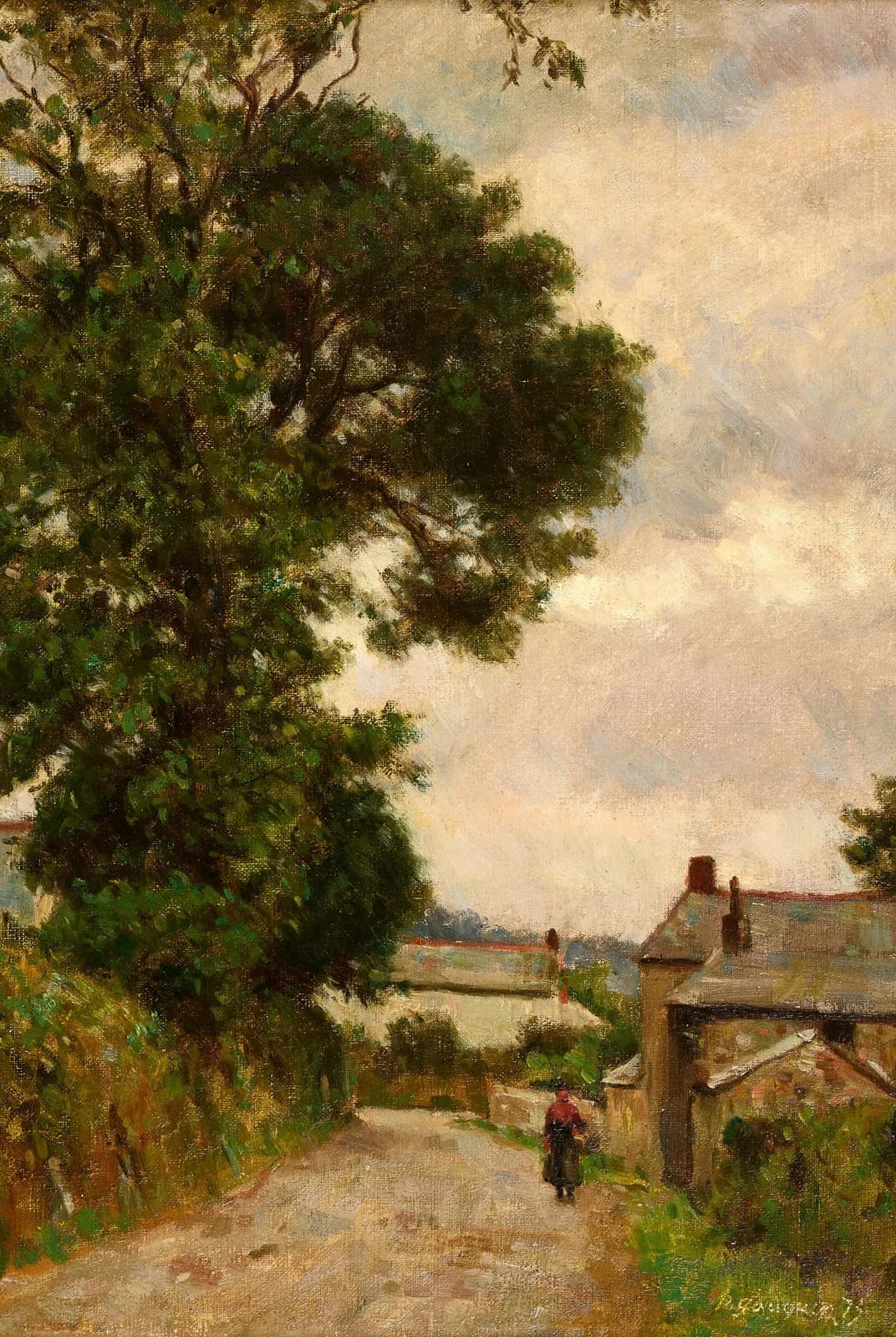 Dorpsstraat – Paul Gauguin