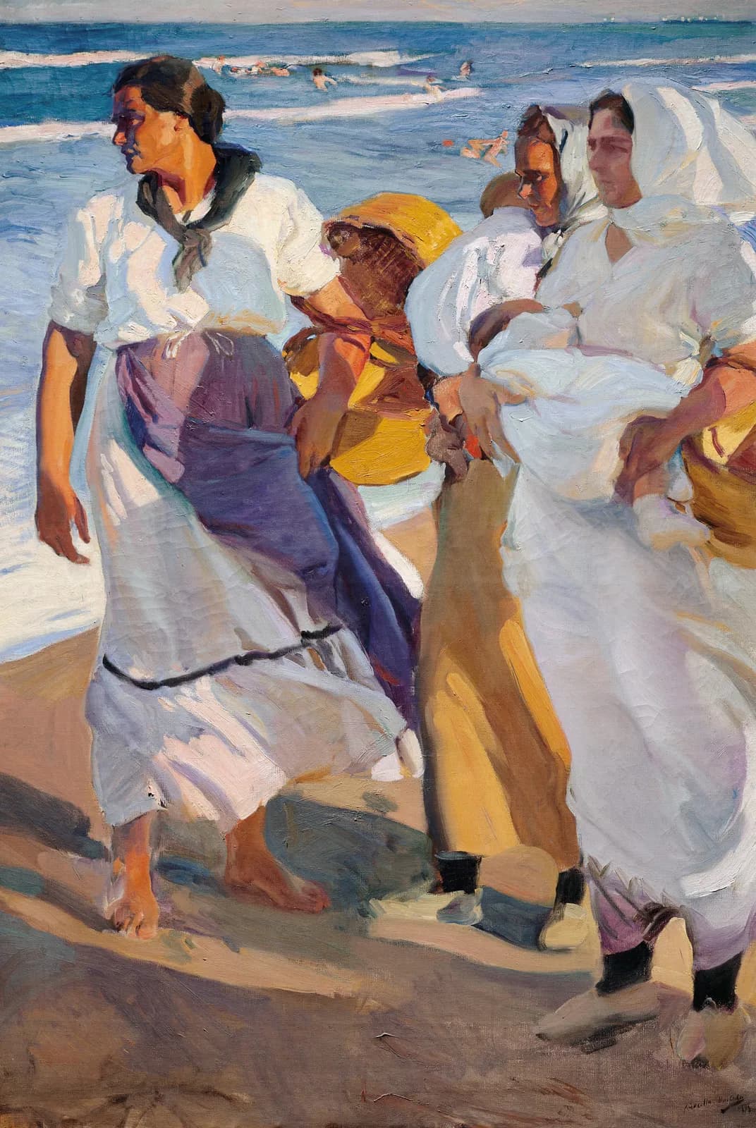 Vissersvrouwen uit Valencia – Joaquín Sorolla