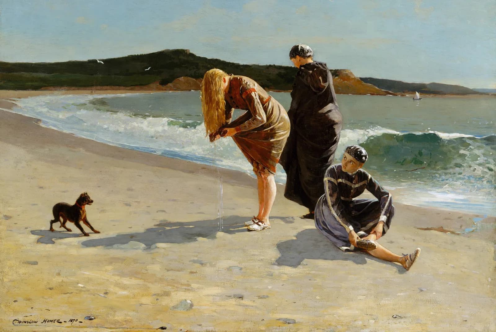Vloed bij Eagle Head – Winslow Homer