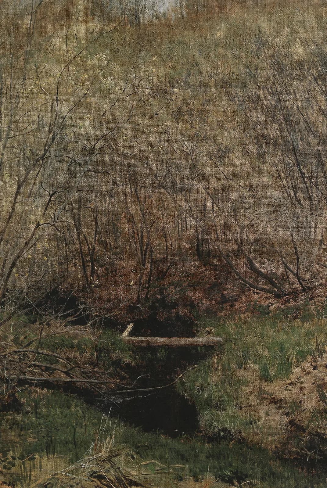 Vroege lente in het bos – Isaac Levitan