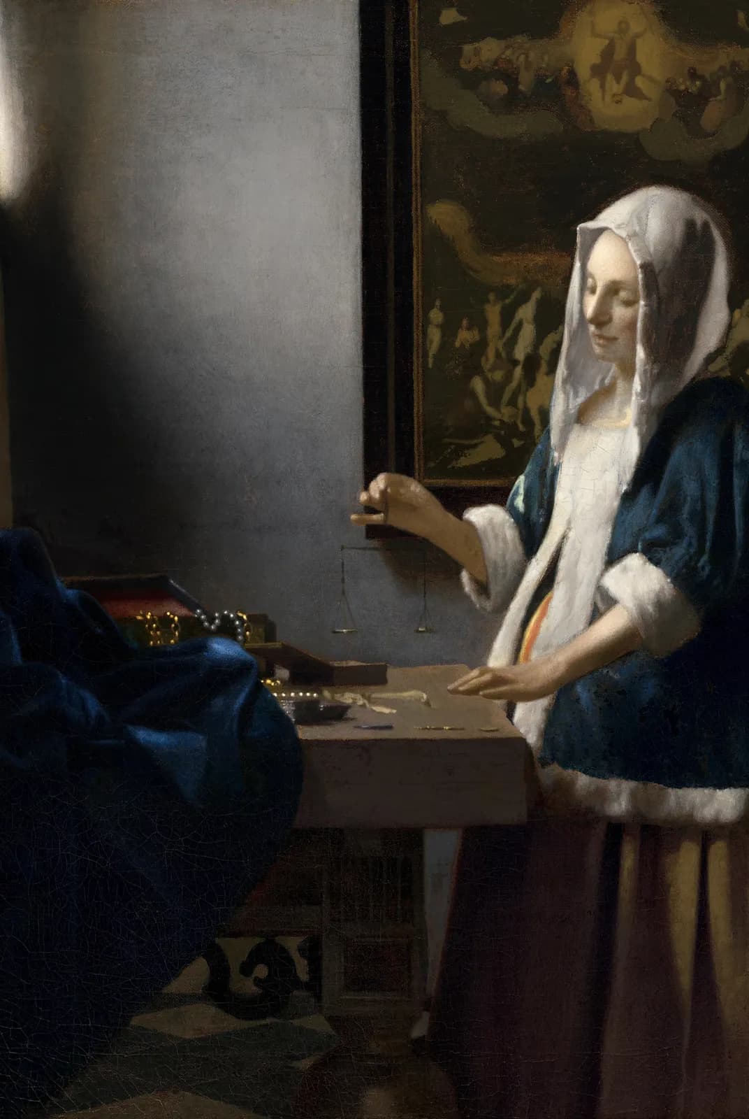 Vrouw met een Weegschaal – Johannes Vermeer