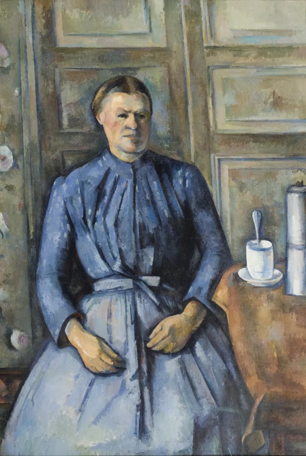 Vrouw met koffiekan – Paul Cézanne