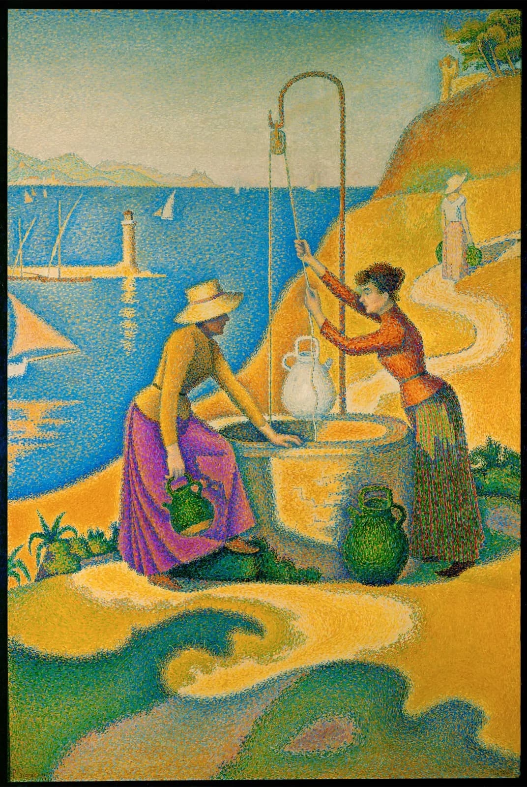 Vrouwen bij de put – Paul Signac