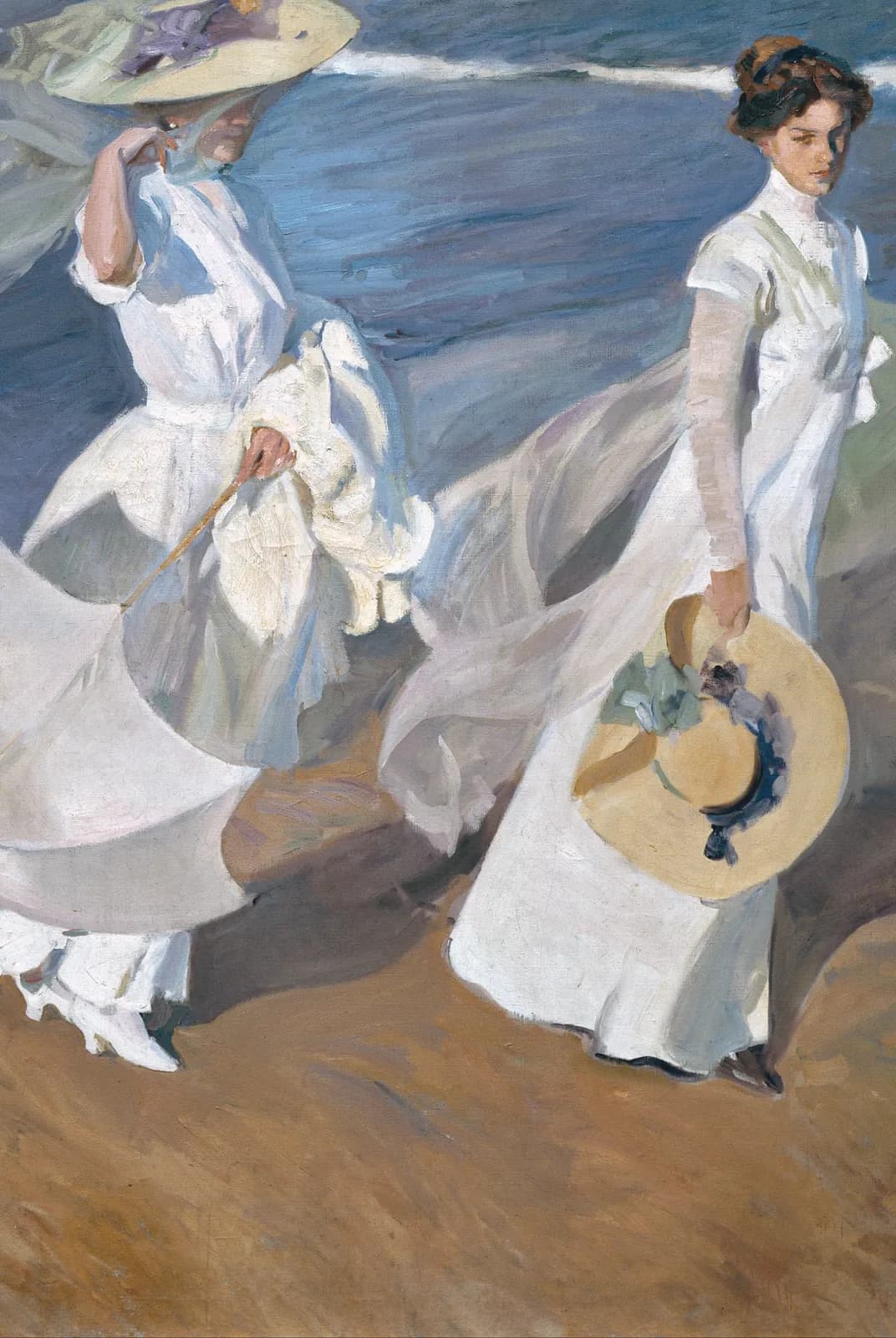 Wandeling langs het strand – Joaquín Sorolla