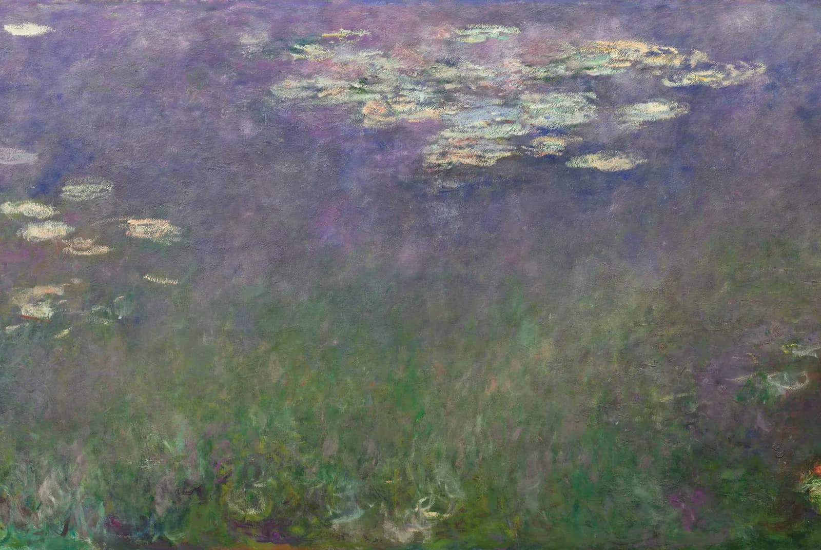 Waterlelies en agapanthus – Claude Monet