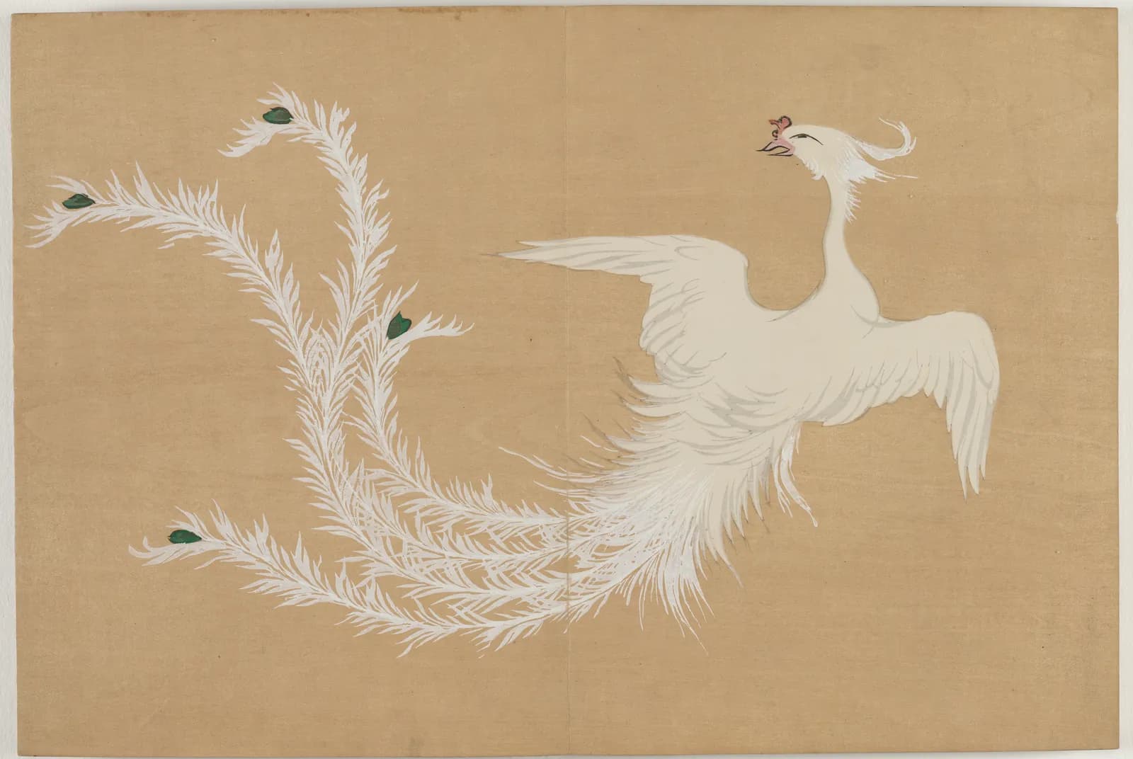 White Phoenix (Hakuho) – Kamisaka Sekka