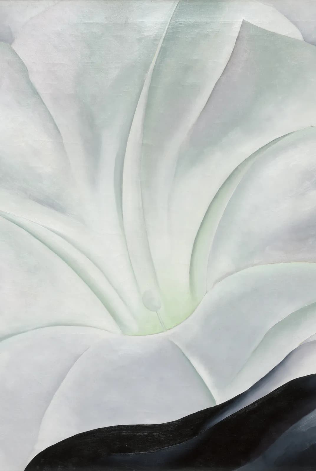 Winde met zwart – Georgia O'Keeffe