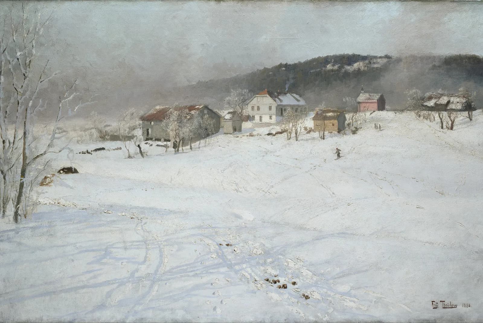 Winter – Frits Thaulow
