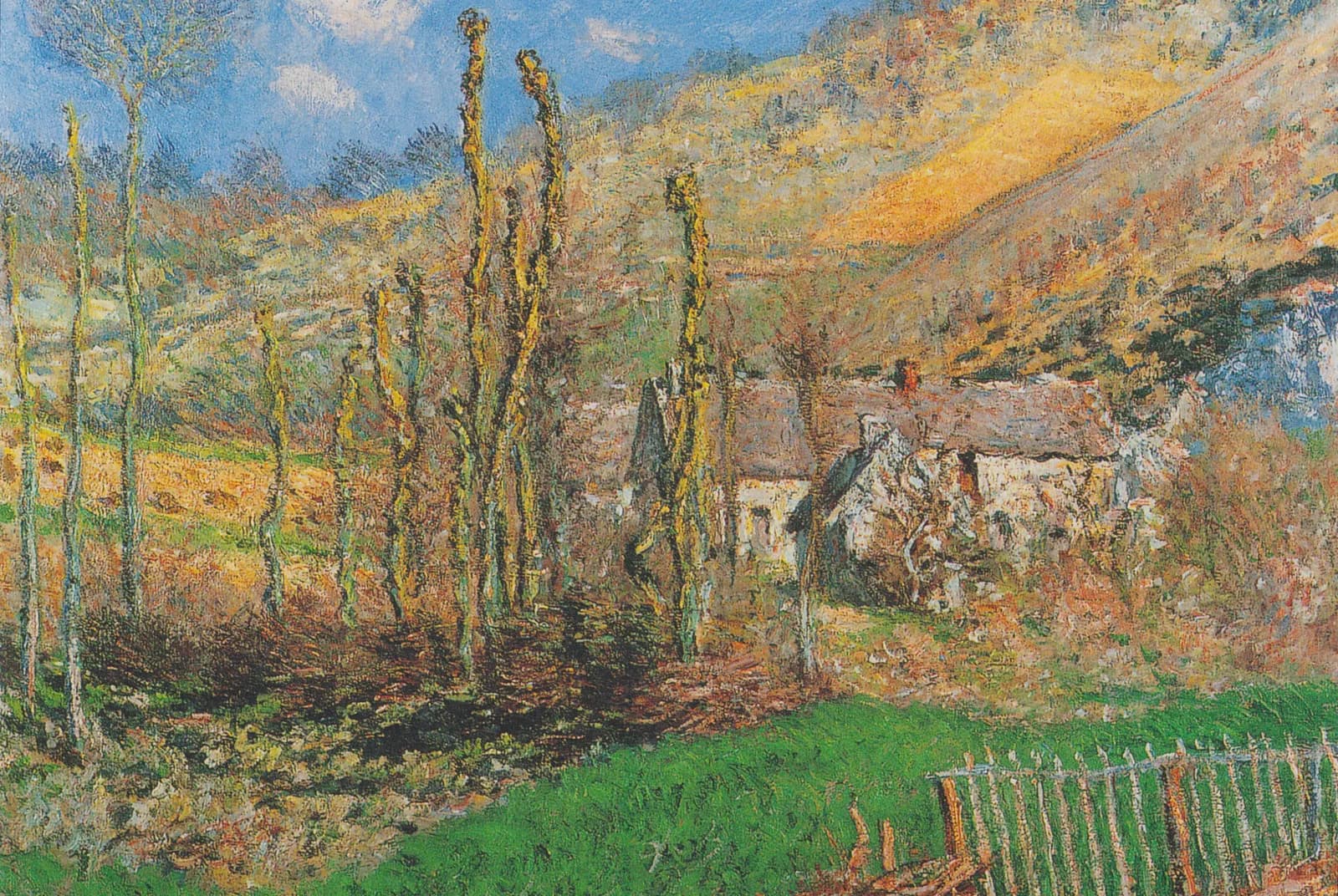 Winterlandschap bij Giverny – Claude Monet