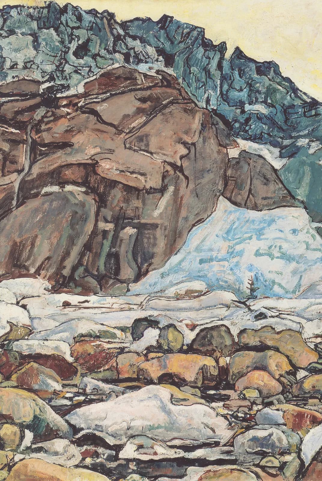 Winterse Berglandschap – Ferdinand Hodler