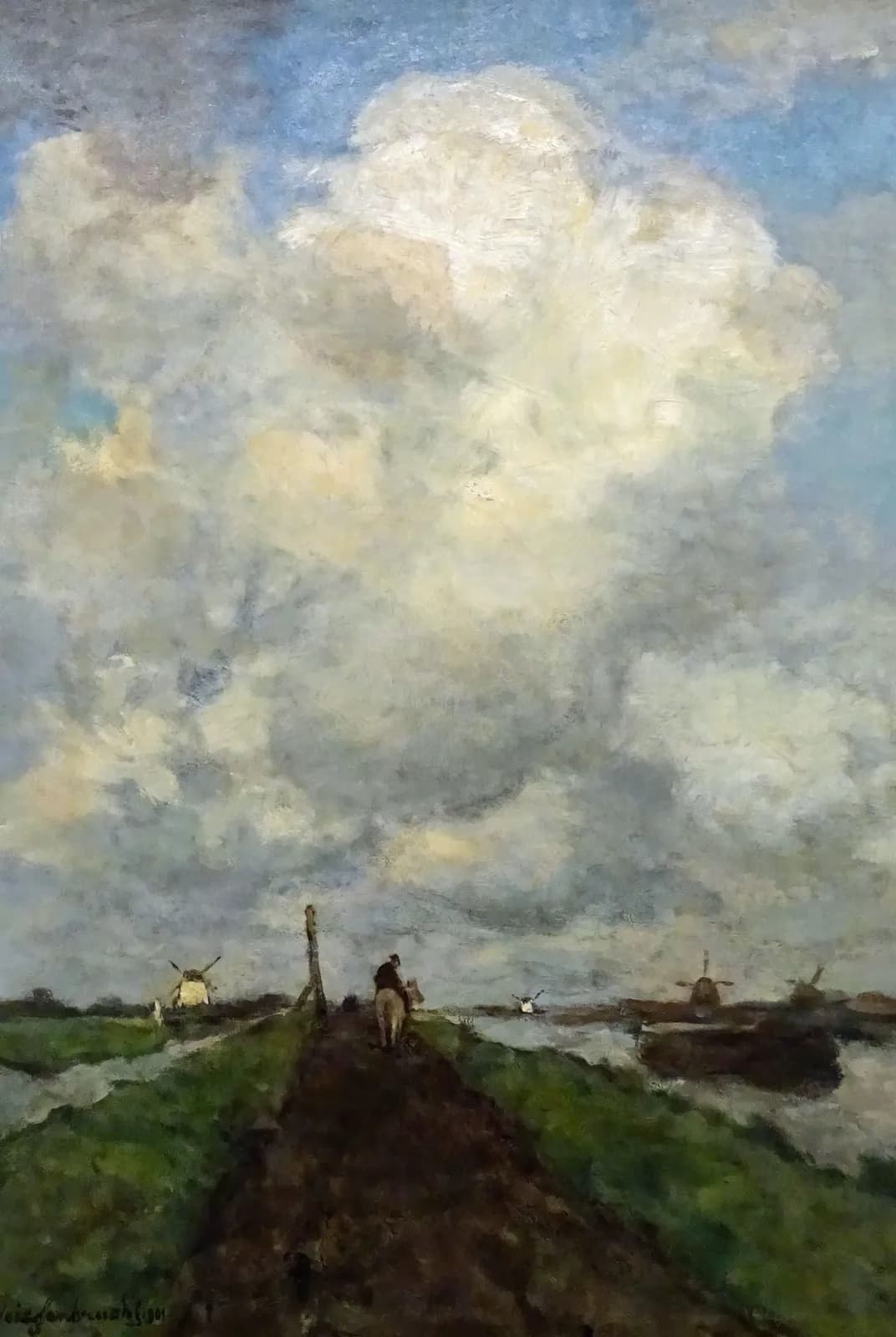 Witte wolk – Jan Hendrik Weissenbruch