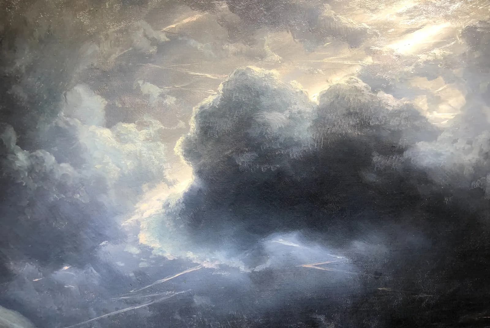 Wolken en bliksem – Ivan Aivazovsky
