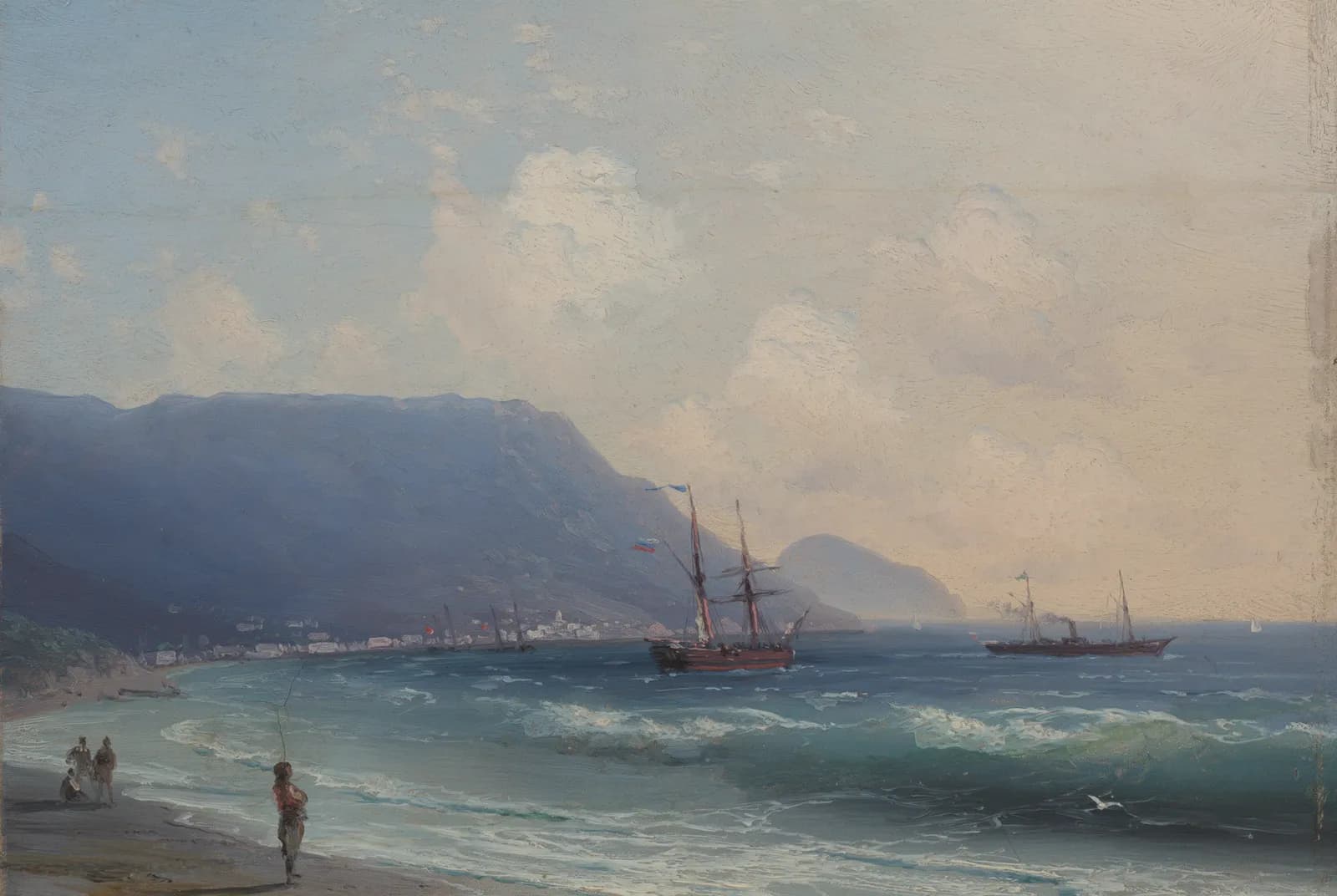 Zeegezicht aan de Krimkust – Ivan Aivazovsky
