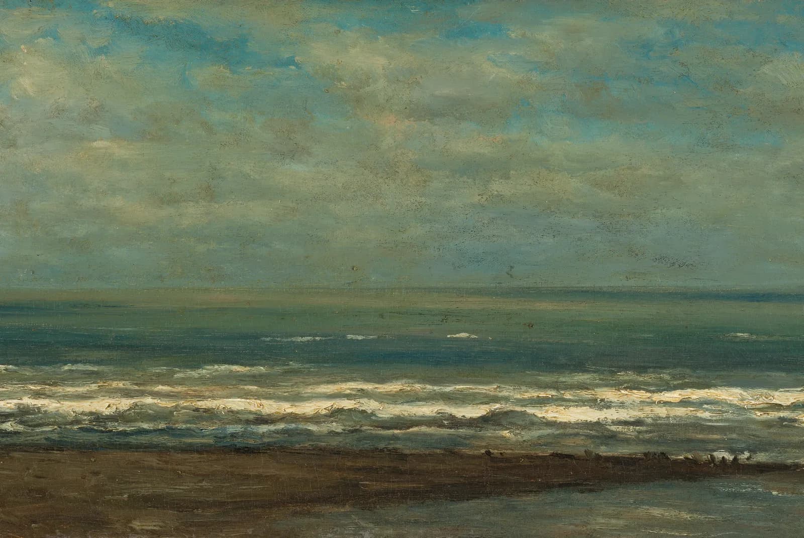 Zeegezicht bij Heijst – Willem Roelofs (I)