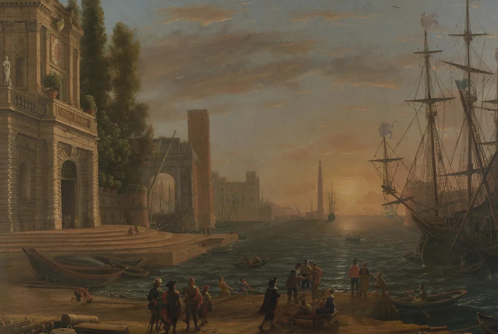 Zeehaven – Claude Lorrain