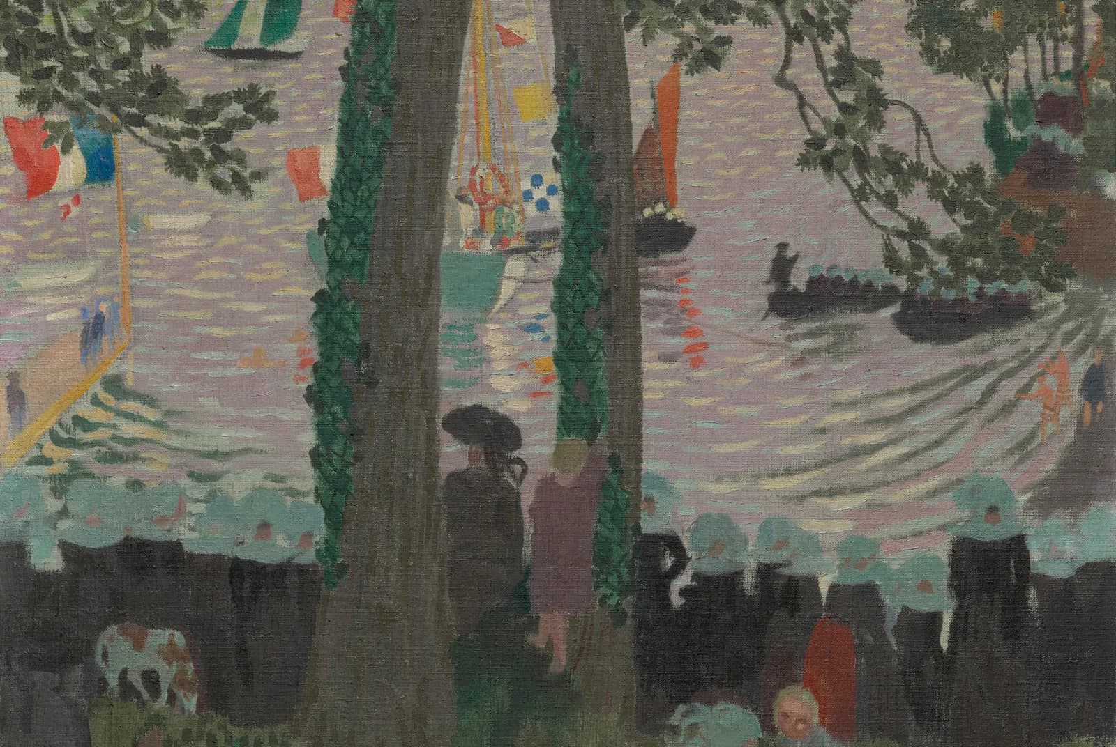 Zegening van een jacht op de rivier de Belon – Maurice Denis