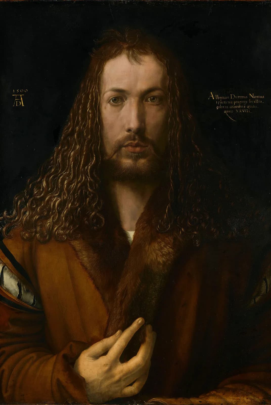 Zelfportret met bontkraag – Albrecht Dürer