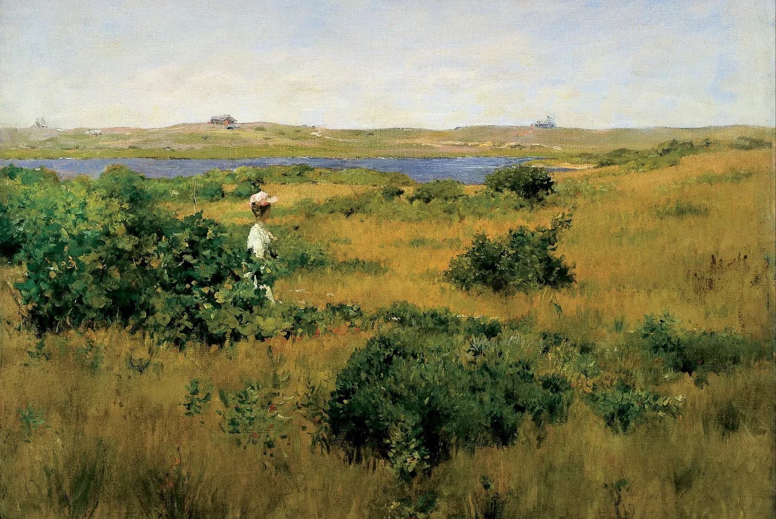 Zomer in de Shinnecock Hills – William Merritt Chase