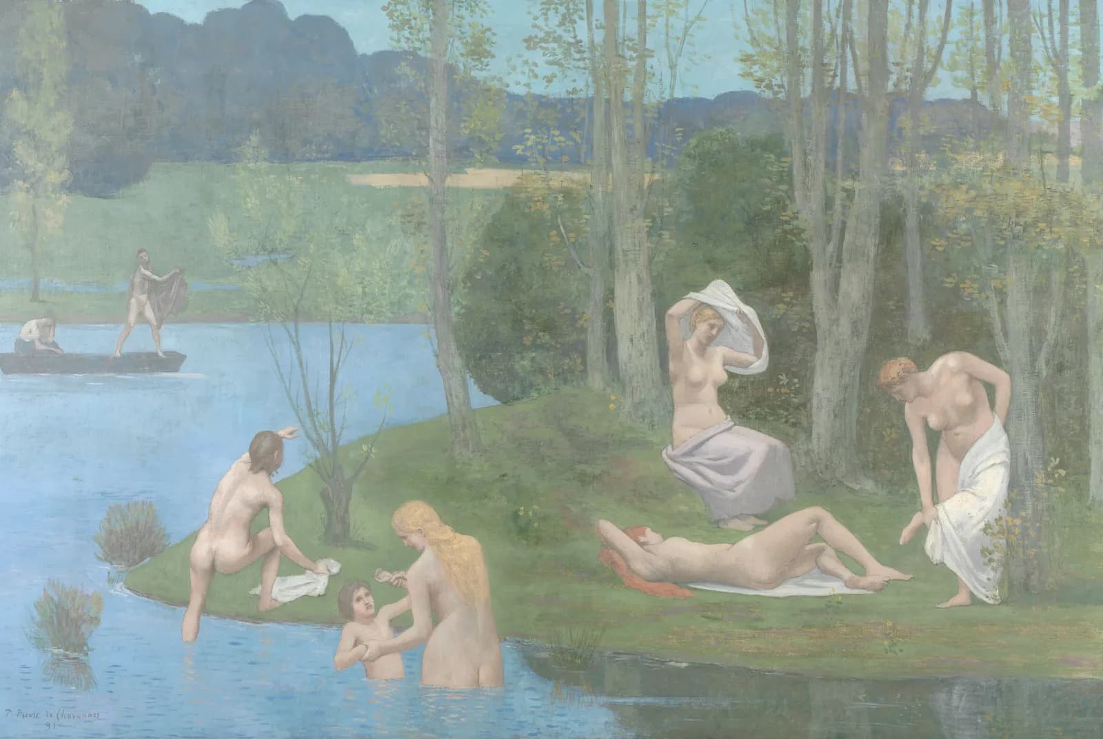 Zomer – Pierre Puvis de Chavannes