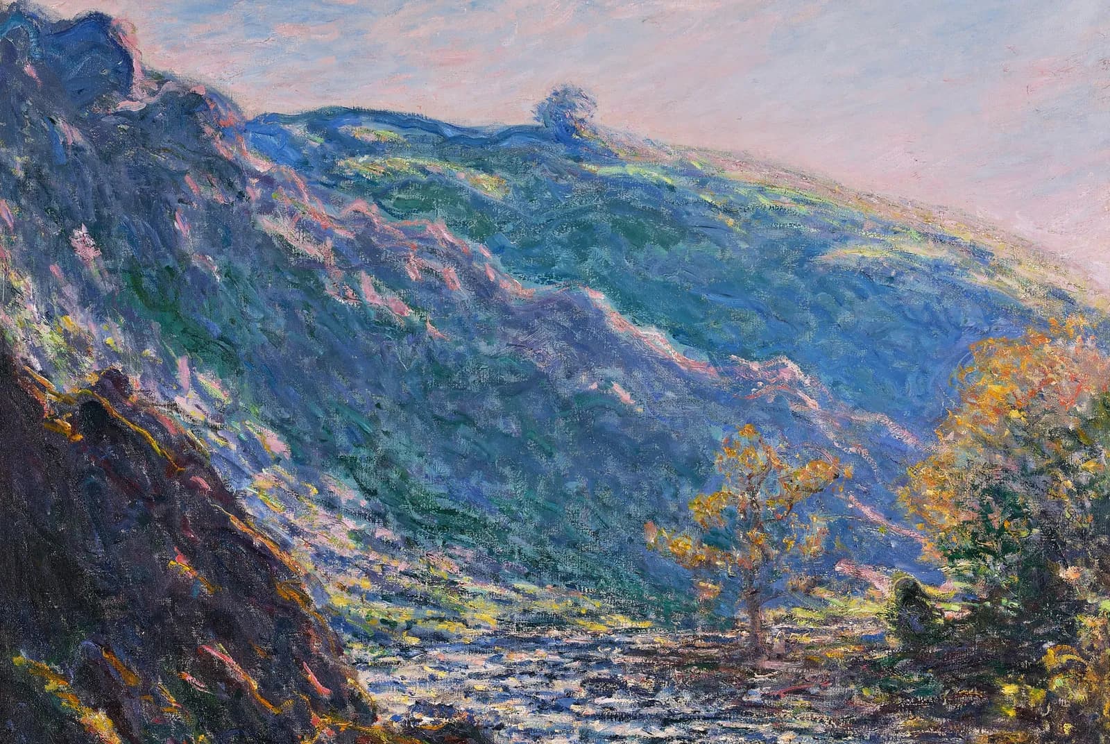 Zon op de Petite Creuse – Claude Monet