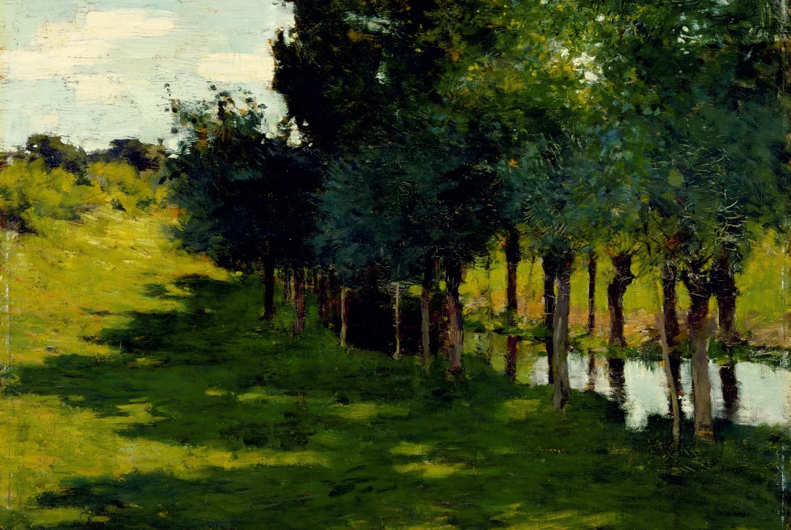 Zonlicht en schaduw – Willard Metcalf